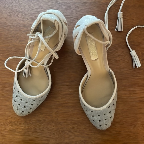 Ralph Lauren Gray Heels - Picture 2 of 4